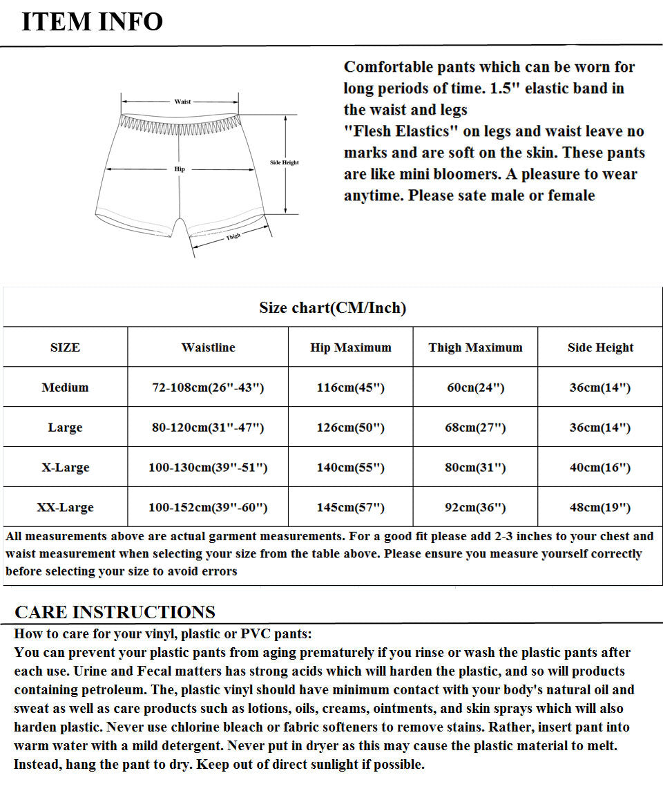 Pull-on Plastic Comfort Pants – ABDL Diapers